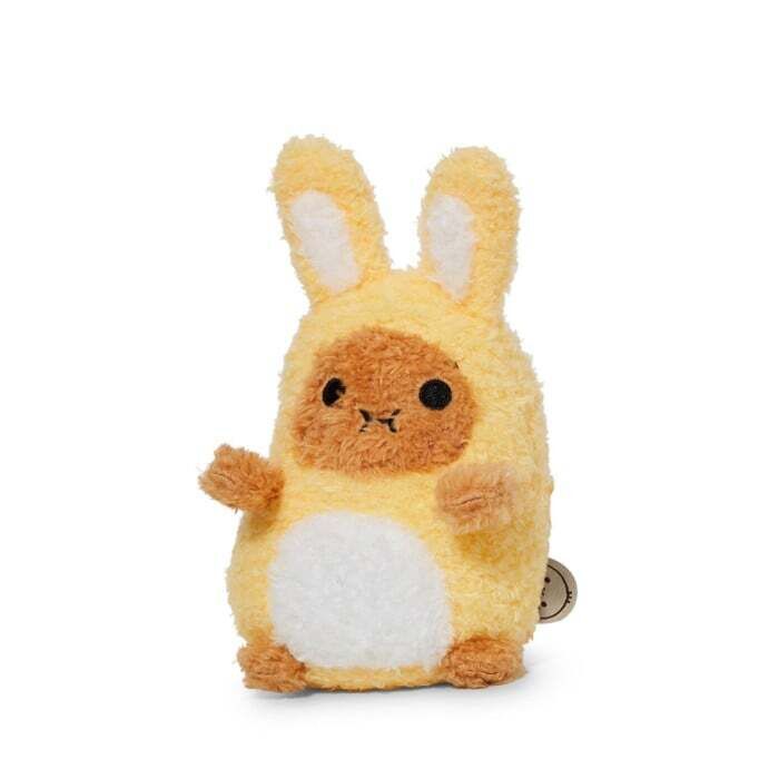 Noodoll Yellow Bunny Ricespud Mini Sitting Plush Toy